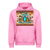 Fuchsia Pink with god all things are possible matthew 19 26 Urban Hoodie - JahusDesignShop