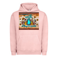 Pigment Salmon with god all things are possible matthew 19 26 Urban Hoodie - JahusDesignShop