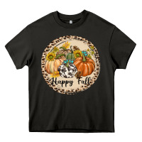 Asphalt Happy Fall Heavy Core Tee - texasbilliewilder