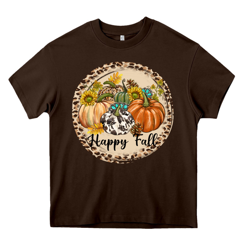 Happy Fall Heavy Core Tee by texasbilliewilder | Teevron