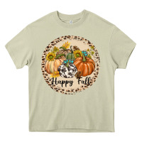Mossy Happy Fall Heavy Core Tee - texasbilliewilder