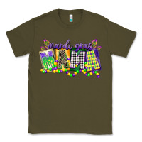 Army Green mardi gras mama Classic Tee - CowGirlArtShop
