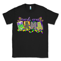 Black mardi gras mama Classic Tee - CowGirlArtShop