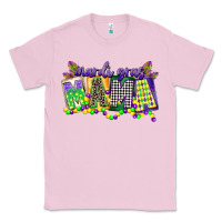 Bubblegum Pink mardi gras mama Classic Tee - CowGirlArtShop