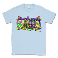 Dusty Blue mardi gras mama Classic Tee - CowGirlArtShop