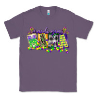 Lavender mardi gras mama Classic Tee - CowGirlArtShop