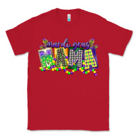 Red mardi gras mama Classic Tee - CowGirlArtShop