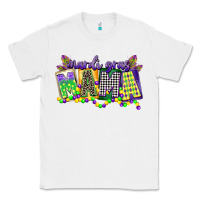 White mardi gras mama Classic Tee - CowGirlArtShop