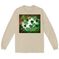 Mushroom St. patricks day Long Sleeve Tee - FaDigitalArtStudio