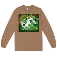 Toasted Coconut St. patricks day Long Sleeve Tee - FaDigitalArtStudio