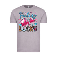 Vintage Zinc feeling lucky valentine's day olivia Vintage Tee - OliviaCreatesArt