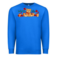 True Royal valentines vibes with gifts and bear Premium Sweatshirt - AdoDesignShop