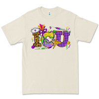 Bone Mardi Gras ICU Nurse Premium Tee - HowdyJamesFarm