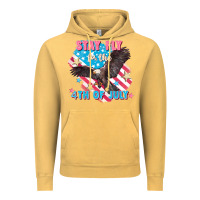 Vintage Mustard Stay fly for the 4th of July Vintage Hoodie - FaDigitalArtStudio