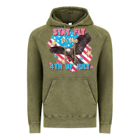 Vintage Olive Stay fly for the 4th of July Vintage Hoodie - FaDigitalArtStudio