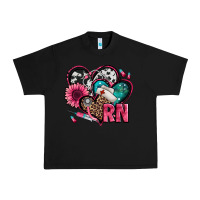 Black rn registered nurse hearts Urban Heavy Tee - Jasminsmagicworld
