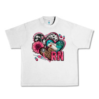 Lunar Rock rn registered nurse hearts Urban Heavy Tee - Jasminsmagicworld