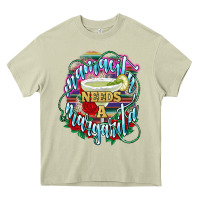 Mossy Mamacita needs a margarita Heavy Core Tee - NancyCooperArtShop