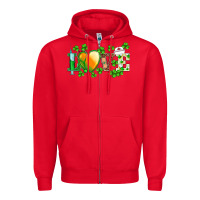 Red st.patrick's nurse love heart stethoscope Zipper Hoodie - BarkalooDesign