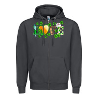Smoke st.patrick's nurse love heart stethoscope Zipper Hoodie - BarkalooDesign