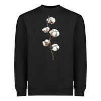 Black cotton Heavyweight Sweatshirt - BarkalooDesign