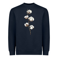 Navy cotton Heavyweight Sweatshirt - BarkalooDesign