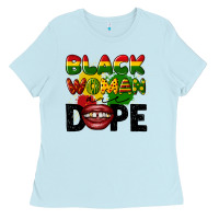 Black Woman Are Dope Ladies Tee | Teevron