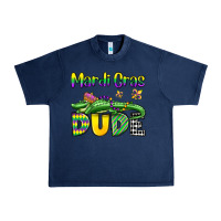 Navy mardi gras dude alligator olivia Urban Heavy Tee - OliviaCreatesArt