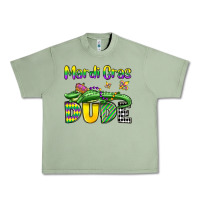 Oil Green mardi gras dude alligator olivia Urban Heavy Tee - OliviaCreatesArt
