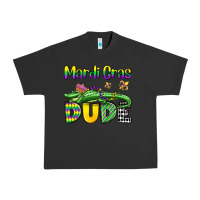 Pigment Black mardi gras dude alligator olivia Urban Heavy Tee - OliviaCreatesArt