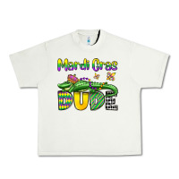 Pistachio mardi gras dude alligator olivia Urban Heavy Tee - OliviaCreatesArt