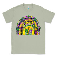 Matcha mardi gras rainbow and fleur de lis Classic Tee - CowGirlArtShop