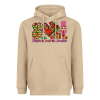 Mushroom peace love nutcraker Heavyweight Hoodie - AdoDesignShop