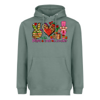 Sage peace love nutcraker Heavyweight Hoodie - AdoDesignShop