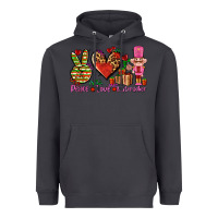 Smoke peace love nutcraker Heavyweight Hoodie - AdoDesignShop