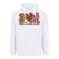 White peace love nutcraker Heavyweight Hoodie - AdoDesignShop