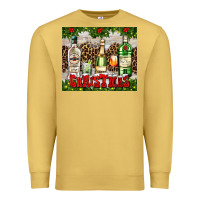Antique Gold christmas cocktail party Premium Sweatshirt - AdoDesignShop