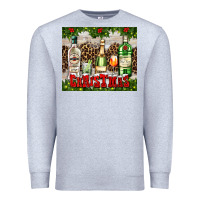 Heather Grey christmas cocktail party Premium Sweatshirt - AdoDesignShop