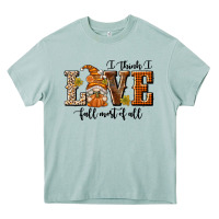 Arona I Think I Love Fall Most of All Heavy Core Tee - texasbilliewilder