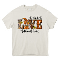 Cream I Think I Love Fall Most of All Heavy Core Tee - texasbilliewilder