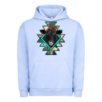 Pigment Grape Ice black angus cowhide aztec Urban Hoodie - JahusDesignShop