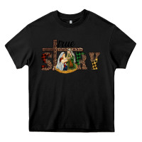 Black true story holy family Heavy Core Tee - RanaPortraitStore