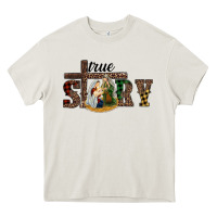 Cream true story holy family Heavy Core Tee - RanaPortraitStore