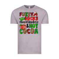 Vintage Zinc fuzzy socks flannel blankets and hot cocoa Vintage Tee - OliviaCreatesArt