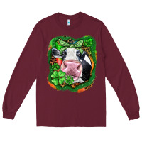 St. Patrick's Day Cow Long Sleeve Tee | Teevron