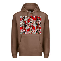 Chestnut Merry Christmas Premium Hoodie - CowhideDigitalArt