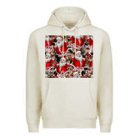 Oatmeal Heather Merry Christmas Premium Hoodie - CowhideDigitalArt