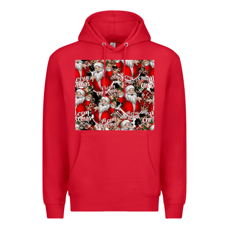 Merry Christmas Premium Hoodie by CowhideDigitalArt | Teevron