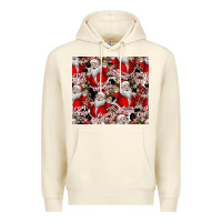 Sandshell Merry Christmas Premium Hoodie - CowhideDigitalArt