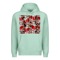 Seafoam Merry Christmas Premium Hoodie - CowhideDigitalArt